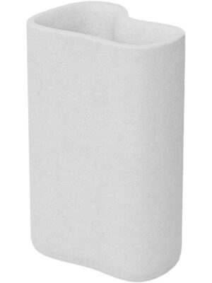 Кашпо Milos nano tall planter (stone feeling) L19 W13 H28 см