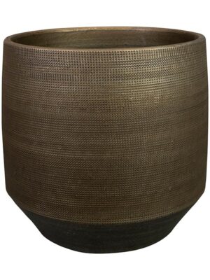 Кашпо Norell pot chestnut D25 H24 см