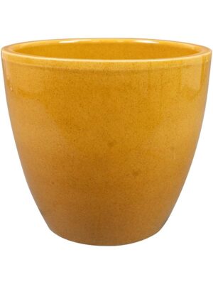 Кашпо Sven pot mustard D20 H19 см