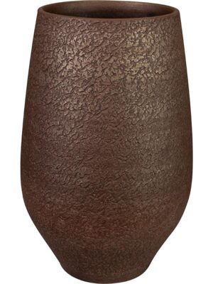 Ваза Noor pot tall velvet brown D23 H36 см