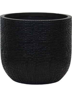Кашпо Capi nature skin planter ball anthracite D9 H8 см