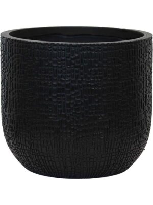 Кашпо Capi nature skin planter ball anthracite D14 H13 см
