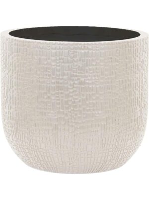 Кашпо Capi nature skin planter ball beige D17 H15 см
