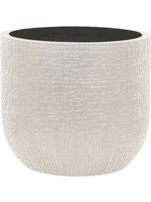 Кашпо Capi nature skin planter ball beige D24 H21 см
