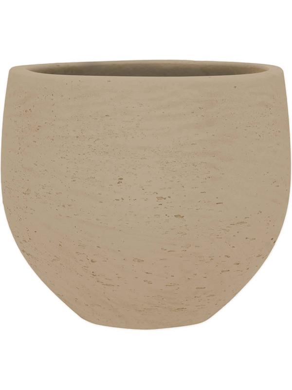 Кашпо Rough mini orb m clay washed D25 H21 см