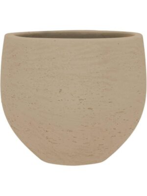 Кашпо Rough mini orb s clay washed D18 H15 см