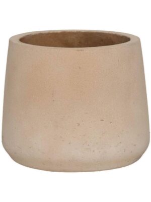 Кашпо Rough patt m clay washed D17 H14 см