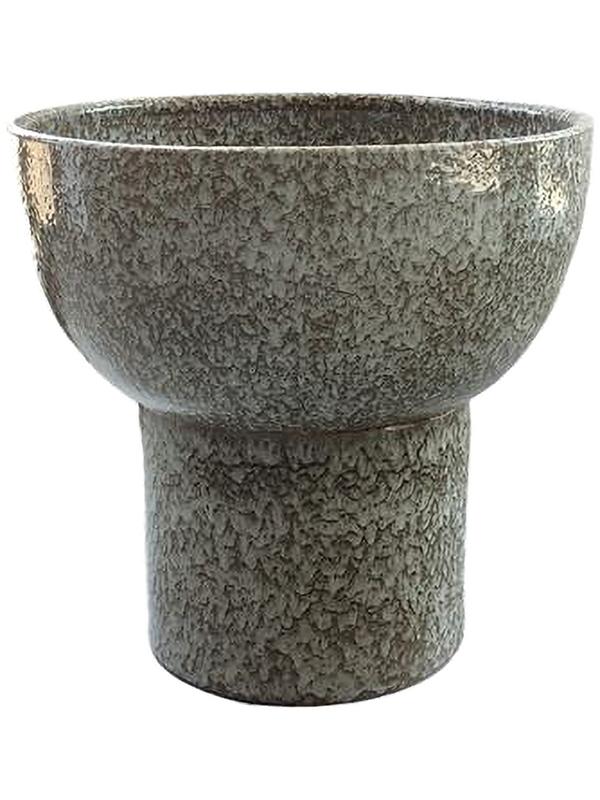 Кашпо Rumba pot reactive sandy brown D40 H40 см