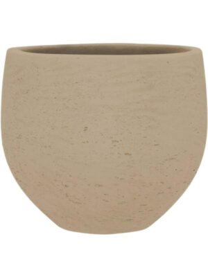 Кашпо Rough orb m clay washed D48 H43 см