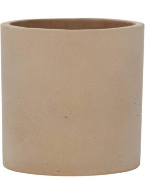 Кашпо Rough puk m clay washed D20 H20 см