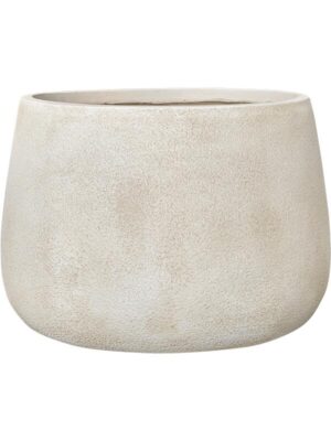 Кашпо Antwerp planter beige D50 H35 см