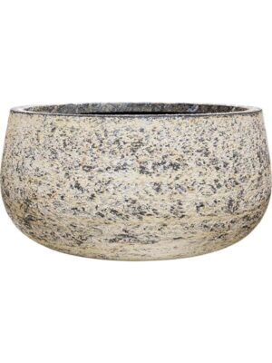 Кашпо Baq atlas bowl white D62 H31 см