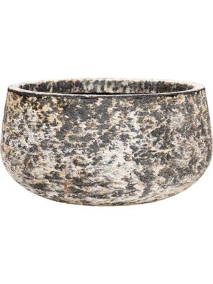 Кашпо Baq atlas bowl white D40 H20 см