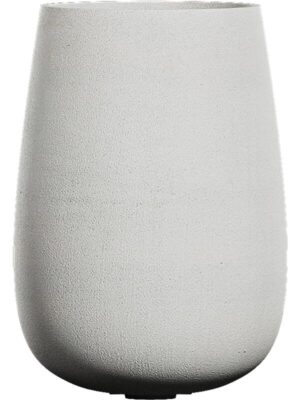 Кашпо Cosapots mondo high white stone D56 H80 см