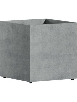 Кашпо Cosapots reglito cube concrete stone L50 W50 H52 см
