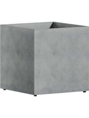 Кашпо Cosapots reglito cube concrete stone L60 W60 H62 см