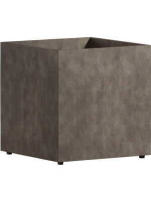 Кашпо Cosapots reglito cube river stone L50 W50 H52 см