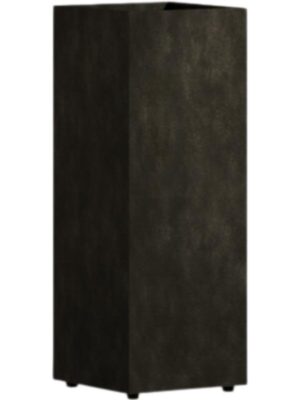Кашпо Cosapots reglo brown stone L30 W30 H82 см