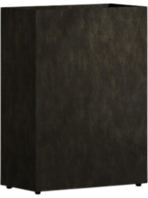Кашпо Cosapots reglo brown stone L60 W30 H82 см