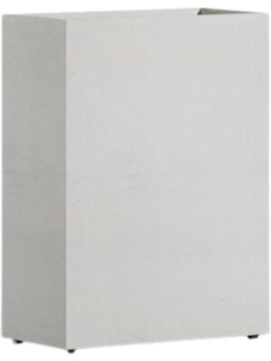 Кашпо Cosapots reglo white stone L60 W30 H82 см