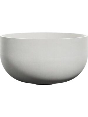 Кашпо Cosapots roco white stone D93 H51 см