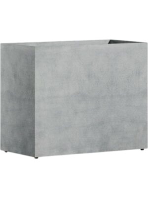 Кашпо Cosapots semplito cube concrete stone L100 W50 H82 см
