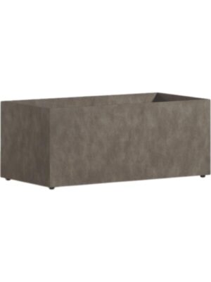 Кашпо Cosapots semplito cube river stone L100 W50 H42 см