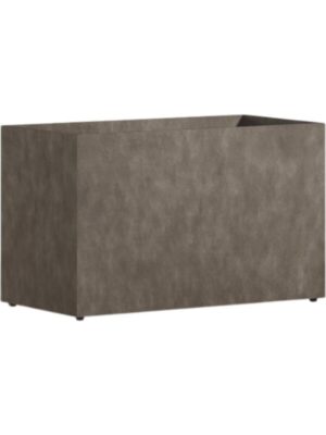 Кашпо Cosapots semplito cube river stone L100 W50 H62 см