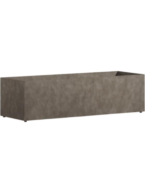 Кашпо Cosapots semplito grand concrete stone L150 W50 H42 см