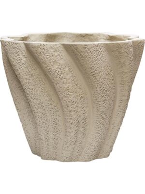 Кашпо Drift pot light grey D30 H24 см