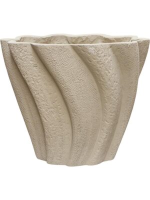 Кашпо Drift pot light grey D50 H40 см