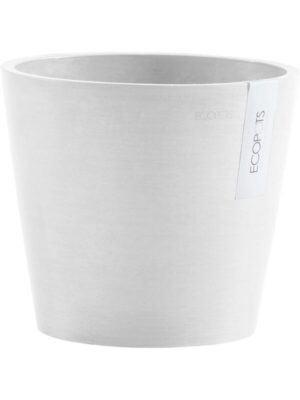 Кашпо Ecopots amsterdam 20 pure white D20 H18 см
