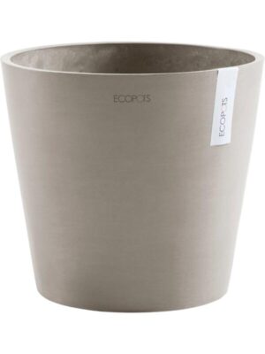 Кашпо Ecopots amsterdam 40 taupe D40 H35 см
