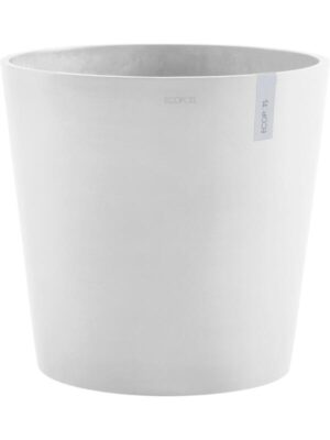 Кашпо Ecopots amsterdam 40 pure white D40 H35 см