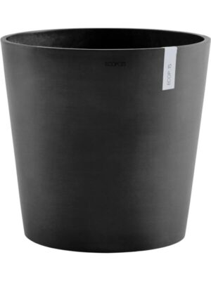 Кашпо Ecopots amsterdam 50 dark grey D50 H44 см