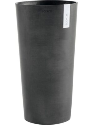 Кашпо Ecopots amsterdam high 76 dark grey D41 H76 см