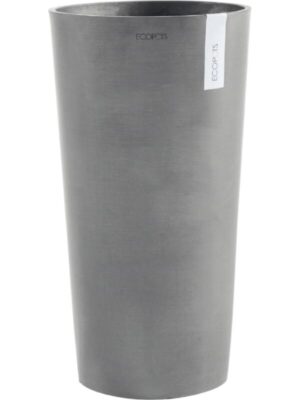 Кашпо Ecopots amsterdam high 76 grey D41 H76 см