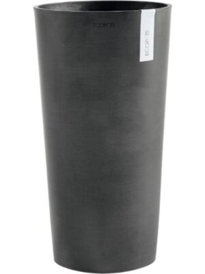 Кашпо Ecopots amsterdam mid high 66 dark grey D34 H66 см