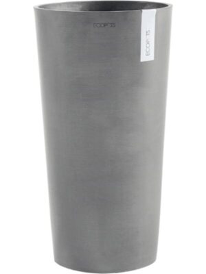 Кашпо Ecopots amsterdam mid high 66 grey D34 H66 см