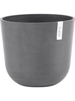 Кашпо Ecopots oslo 35 grey D35 H31 см