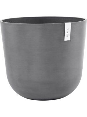 Кашпо Ecopots oslo 55 grey D55 H48 см