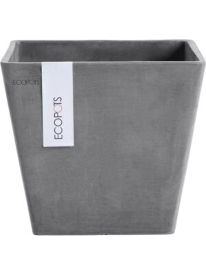 Кашпо Ecopots rotterdam 20 grey L50 W20 H20 см