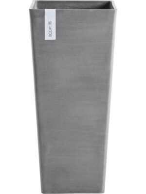 Кашпо Ecopots rotterdam high 70 grey L32 W32 H70 см