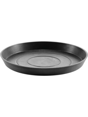 Поддон Ecopots round 25 dark grey D21 H3 см