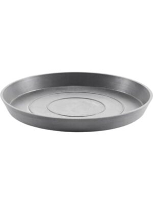 Поддон Ecopots round 25 grey D21 H3 см