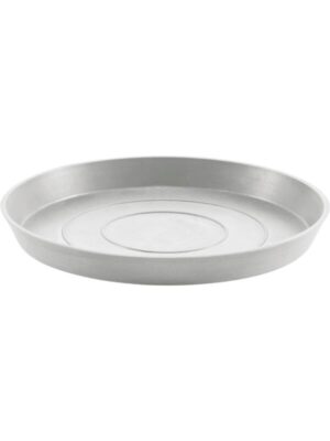 Поддон Ecopots round 40 white grey D37 H4 см