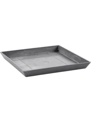 Поддон Ecopots square 50 grey L43 W43 H4 см