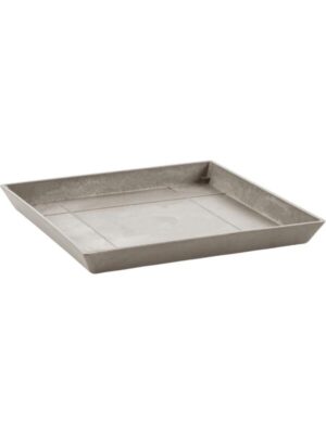 Поддон Ecopots square 50 taupe L43 W43 H4 см