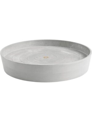 Поддон на колесиках Ecopots amsterdam 50 white grey D42 H9 см