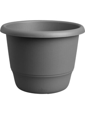 Кашпо Amiga round anthracite D35 H26 см